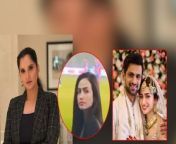 Shoaib Malik&#39;s Wife Sana Javed gets teased by Sania Mirza&#39;s name, Video goes Viral. Watch Video to know more &#60;br/&#62; &#60;br/&#62;#ShoaibMalik #SanaJaved #SaniaMirza &#60;br/&#62;&#60;br/&#62;~PR.132~ED.141~