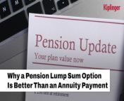 Lump sum or annuity payments? Single-life benefits or joint-and-survivor benefits? Once you explore the risks and hidden costs, the right pension answer for you could come down to control.