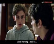 Gay Storyline from the TV show A PROFESSOR (original title UN PROFESSORE), Italy Drama 2021.&#60;br/&#62;&#60;br/&#62;Manuel and his mom, Anita, move into Simone&#39;s house.&#60;br/&#62;A former student from Naples, Mimmo (Domenico Cuomo),&#60;br/&#62;is the new assistant at the school library. He&#39;s on probation at the local prison. Simone feels attracted to his new unlucky friend and tries to keep Mimmo away from trouble.&#60;br/&#62;Love blossoms when Mimmo kisses Simone, but things don&#39;t go as planned...
