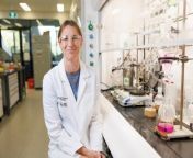 Professor Lara Malins will use an &#36;8 million grant to research potential new treatments for a post-antibiotics world. Her team is especially interested in peptides that exist in the gut that could have therapeutic uses. Professor Malins is based at the Australian National University&#39; Research School of Chemistry.
