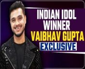 Indian Idol 14 Winner Vaibhav Gupta First Exclusive Interview, talks about Journey &amp; Winning Moment. watch Video to know more &#60;br/&#62; &#60;br/&#62;#IndianIdolWinner #VaibhavGupta #IndianIdolWinnerInterview &#60;br/&#62;~HT.178~ED.134~PR.130~