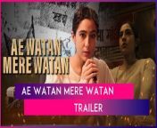 Ae Watan Mere Watan promises to be an enthralling historic thriller-drama, with Sara Ali Khan in the leading role. The trailer of this eagerly awaited Prime Video film offers a sneak peek into Sara’s portrayal of a courageous freedom fighter in her early 20s. Inspired by real-life events, the Kannan Iyer directorial unfolds against the backdrop of the 1942 Quit India Movement. Sara’s character, Usha, harnesses the power of radio as a formidable weapon in her battle against British rule.&#60;br/&#62;