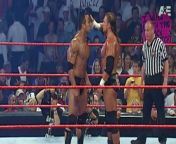 Embarking on parallel paths to the top, The Rock and Triple H battled one another both in the ring and behind the scenes &#124; dG1feXBveUJYMjZfODQ