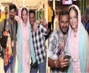 Pop sensation Rihanna, who was in Gujarat to perform at Anant Ambani and Radhika Merchant&#39;s pre-wedding event, left India on Saturday morning. Before her departure, the singer posed for the paparazzi, interacted with them and even clicked photos with the photographers stationed at the Jamnagar airport. Watch video to know more... &#60;br/&#62; &#60;br/&#62;#AnantAmbani #Rihanna #filmibeat #RadhikaMerchant #RihannaSpotted&#60;br/&#62;~PR.133~ED.141~