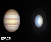 Amazing views ofJupiter over the years via the Hubble Space Telescope. &#60;br/&#62;The moons of Io, Ganymede and hazy Uranus can be observed.&#60;br/&#62;&#60;br/&#62;Credit: NASA, ESA, STScI, A. Simon (NASA-GSFC), M. H. Wong (UC Berkeley), J. DePasquale (STScI), N. Bartmann (ESA/Hubble) &#124; edited by Space.com&#39;s Steve Spaleta&#60;br/&#62;Music: My Halo Orbit by DEX 1200 / courtesy of Epidemic Sound