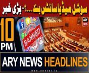 #socialmediaban #twitter #facebook #instagram #headlines #arynews &#60;br/&#62;&#60;br/&#62;Presidential poll: PTI-backed SIC fields Mahmood Khan Achakzai against Asif Zardari&#60;br/&#62;&#60;br/&#62;Ali Amin Gandapur takes oath as KP CM&#60;br/&#62;&#60;br/&#62;National Assembly to elect new prime minister tomorrow&#60;br/&#62;&#60;br/&#62;Fazlur Rehman says no to PML-N’s offer, announces to sit in opposition&#60;br/&#62;&#60;br/&#62;PM’s Election: Shehbaz Sharif, Omar Ayub file nomination papers&#60;br/&#62;&#60;br/&#62;For the latest General Elections 2024 Updates ,Results, Party Position, Candidates and Much more Please visit our Election Portal: https://elections.arynews.tv&#60;br/&#62;&#60;br/&#62;Follow the ARY News channel on WhatsApp: https://bit.ly/46e5HzY&#60;br/&#62;&#60;br/&#62;Subscribe to our channel and press the bell icon for latest news updates: http://bit.ly/3e0SwKP&#60;br/&#62;&#60;br/&#62;ARY News is a leading Pakistani news channel that promises to bring you factual and timely international stories and stories about Pakistan, sports, entertainment, and business, amid others.