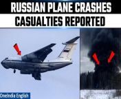 A Russian military cargo plane crashes in the Ivanovo region near Moscow, claiming 15 lives. This incident follows a similar tragedy involving a plane carrying Ukrainian prisoners of war. Russia alleges engine failure, while previous accusations against Ukraine have deepened diplomatic tensions. The crash underscores the fragility of Russo-Ukrainian relations and the human toll of geopolitical conflicts. &#60;br/&#62; &#60;br/&#62;#Russia #Russianplance #Moscow #CargoPlane #RussianCrash #RussiaUkraine #Ukrainewar #FlightCrash #Russianews #Worldnews #Oneindia #Oneindianews &#60;br/&#62;~HT.99~PR.152~ED.103~