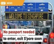 Come March 19, the city state will no longer require the use of passports at checkpoints.&#60;br/&#62;&#60;br/&#62;Read More: https://www.freemalaysiatoday.com/category/nation/2024/03/12/drivers-need-to-only-scan-qr-code-to-go-in-out-of-spore-soon/ &#60;br/&#62;&#60;br/&#62;Laporan Lanjut: https://www.freemalaysiatoday.com/category/bahasa/dunia/2024/03/12/pengembara-berkereta-melalui-tuas-woodlands-guna-kod-qr-mulai-19-mac/&#60;br/&#62;&#60;br/&#62;Free Malaysia Today is an independent, bi-lingual news portal with a focus on Malaysian current affairs.&#60;br/&#62;&#60;br/&#62;Subscribe to our channel - http://bit.ly/2Qo08ry&#60;br/&#62;------------------------------------------------------------------------------------------------------------------------------------------------------&#60;br/&#62;Check us out at https://www.freemalaysiatoday.com&#60;br/&#62;Follow FMT on Facebook: https://bit.ly/49JJoo5&#60;br/&#62;Follow FMT on Dailymotion: https://bit.ly/2WGITHM&#60;br/&#62;Follow FMT on X: https://bit.ly/48zARSW &#60;br/&#62;Follow FMT on Instagram: https://bit.ly/48Cq76h&#60;br/&#62;Follow FMT on TikTok : https://bit.ly/3uKuQFp&#60;br/&#62;Follow FMT Berita on TikTok: https://bit.ly/48vpnQG &#60;br/&#62;Follow FMT Telegram - https://bit.ly/42VyzMX&#60;br/&#62;Follow FMT LinkedIn - https://bit.ly/42YytEb&#60;br/&#62;Follow FMT Lifestyle on Instagram: https://bit.ly/42WrsUj&#60;br/&#62;Follow FMT on WhatsApp: https://bit.ly/49GMbxW &#60;br/&#62;------------------------------------------------------------------------------------------------------------------------------------------------------&#60;br/&#62;Download FMT News App:&#60;br/&#62;Google Play – http://bit.ly/2YSuV46&#60;br/&#62;App Store – https://apple.co/2HNH7gZ&#60;br/&#62;Huawei AppGallery - https://bit.ly/2D2OpNP&#60;br/&#62;&#60;br/&#62;#FMTNews #ScanQRCode #Singapore #NoPassportRequired