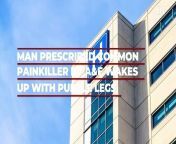 Man prescribed common painkiller by A&E wakes up with purple swollen legs from ë…„