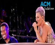 The hilarious moment American singer P!nk forgets the lyrics to her song during her Melbourne show.