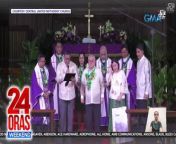 Pananampalataya, integredad, at pagkakawang-gawa... &#39;yan ang ilan sa mga binigyang-diin ni GMA Network Chairman Atty. Felipe L. Gozon sa pagdiriwang ng ika-sandaan at dalawampu&#39;t limang anibersaryo ng Central United Methodist Church sa Maynila.&#60;br/&#62;&#60;br/&#62;&#60;br/&#62;24 Oras Weekend is GMA Network’s flagship newscast, anchored by Ivan Mayrina and Pia Arcangel. It airs on GMA-7, Saturdays and Sundays at 5:30 PM (PHL Time). For more videos from 24 Oras Weekend, visit http://www.gmanews.tv/24orasweekend.&#60;br/&#62;&#60;br/&#62;#GMAIntegratedNews #KapusoStream&#60;br/&#62;&#60;br/&#62;Breaking news and stories from the Philippines and abroad:&#60;br/&#62;GMA Integrated News Portal: http://www.gmanews.tv&#60;br/&#62;Facebook: http://www.facebook.com/gmanews&#60;br/&#62;TikTok: https://www.tiktok.com/@gmanews&#60;br/&#62;Twitter: http://www.twitter.com/gmanews&#60;br/&#62;Instagram: http://www.instagram.com/gmanews&#60;br/&#62;&#60;br/&#62;GMA Network Kapuso programs on GMA Pinoy TV: https://gmapinoytv.com/subscribe