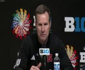Fred Hoiberg Press Conference After Nebraska&#39;s 93-66 Win Over Indiana in Big Ten Tournament