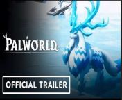 Palworld is an open-world survival crafting game developed by Pocketpair. Take a look at the latest gameplay trailer for Palworld featuring the Reindrix. Reindrix has the ability to freeze and shatter anyone who touches them and sports a brilliance with its translucent antlers that glimmer at absolute zero. Palworld is available now for Xbox One, Xbox Series S&#124;X, and PC.
