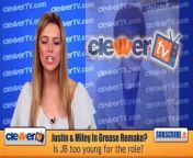 http://Facebook.com/ClevverTV - Become a Fan!&#60;br/&#62;http://Twitter.com/ClevverTV - Follow Us!&#60;br/&#62;&#60;br/&#62;Can you imagine Justin Bieber and Miley Cyrus starring opposite each other in a Grease-remake? Get the whole story right now.&#60;br/&#62;&#60;br/&#62;Hello hello and welcome back to the show. Dana Ward here for ClevverTV. It seems that Justin Bieber wants to star in a remake of the super popular 1978 film, Grease. The UK Sun first reported this news and said that he&#39;d want Miley Cyrus to play his love interest in the musical which takes place in a high school setting because she can sing, dance and act. Also according to the story, Bieber wants Susan Boyle to be Principal McGee and Cheryl Cole as a Rydell Cheerleader. A Grease remake would be the coolest thing ever, but some people are saying that Justin is just too plain young for the role. Back in the day, the original film&#39;s stars - hello, John Travolta and Olivia Newton John - were older than JB and MC... Go to Twitter.com/ClevverTV, click follow and tell us if Miley and Justin would make a good on-screen couple. Is it believable? Is it wanted? Let us know! Thanks for tuning into ClevverTV, your number-1 hook-up for Justin Bieber news and more. I&#39;m Dana Ward, see you soon!