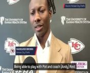 Marquise Brown couldn&#39;t hide his excitement at linking up with Patrick Mahomes and Andy Reid at the Chiefs