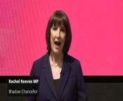 Rachel Reeves has said that “we are at a moment of de-convergence, trailing and falling further behind our competitors”, which she says has had “serious consequences for living standards, with real household disposable income set to be lower at the end of this parliament than at the beginning. The shadow chancellor delivered the key pre-election message to the business and economic community during the annual Mais Lecture in the city of London. Report by Covellm. Like us on Facebook at http://www.facebook.com/itn and follow us on Twitter at http://twitter.com/itn