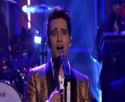 Music guest Panic! At the Disco performs &#92;