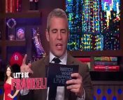 During the gamelet Let’s Be Frankel, Housewife Bethenny Frankel tells Andy Cohen her thoughts on some #RHONY