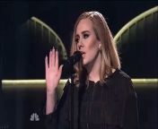Adele performed “Hello” on this week’s “SNL.” The song is the first single off her smash hit album 25.