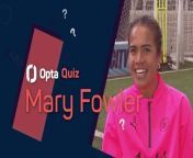Ahead of the Manchester derby, how well does Matildas and City star Mary Fowler know her WSL career so far?