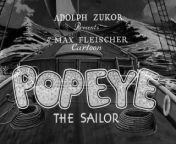 Popeye the Saylor - Choose Yer 'Weppins' from popeye xx video