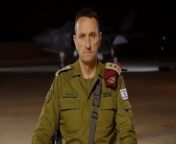 IDF chief of staff says Israel will respond to Iran missile attack in new video message from stinkface attack