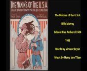 The Makin&#39;s of the U.S.A.&#60;br/&#62;&#60;br/&#62;This is an unusual song since it promotes a commercial product. &#60;br/&#62;&#60;br/&#62;It stands out for an additional reason: it suggests American soldiers fighting in France were somehow short of tobacco supplies. I never read this in any history book.&#60;br/&#62;&#60;br/&#62;Maybe there was a shortage. The song suggests regular folks at home were the ones who should make up for the deficiency. But I always thought a government should supply what is needed by troops deployed overseas. But is tobacco really &#92;