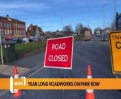 Roadworks have officially started on a major city centre road in a year-long project to upgrade pavements and cycling lanes. Park Row and three other nearby streets will be made “safer and more pleasant” for people walking and cycling.