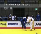 Puts Her 1st Opponent on a STRETCHER and CHOKES OUT Another! Chishima Maeda is Back! from wamen strangled choking