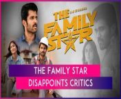 Vijay Deverakonda and Mrunal Thakur’s highly-awaited family drama ‘The Family Star’ hits theatres today. Much to everyone’s surprise, the film has failed to impress critics, despite all of the hype surrounding it. Directed by Parasuram Petla, the romantic drama revolves around Govardhan, played by Vijay-young man from a middle-class background who seems to be the breadwinner of his joint family. The film delves into the everyday struggles faced by middle-class families.&#60;br/&#62;