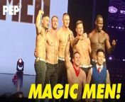 During the 16th and 17th of March 2024, a small treat for the women’s month, ladies enjoyed the night with the thrilling performances of Magic Men Australia that was live in Manila held in the Newport Performing Arts Theater in Pasay City.&#60;br/&#62;&#60;br/&#62;The show was perfectly performed by these handsome Magic Men Australia casts hosted by Carlos Fang where he introduced Carlo Powell, Sean Wepener, Jeffrey Cornelius, Nic Murray, Dante Johnson and Will Parfit.&#60;br/&#62;&#60;br/&#62;#magicmen #malestrippers #pepjams&#60;br/&#62;&#60;br/&#62;Video: Sandy Cagurangan&#60;br/&#62;Edit: Nikko Tuazon&#60;br/&#62;&#60;br/&#62;Subscribe to our YouTube channel! https://www.youtube.com/@pep_tv&#60;br/&#62;&#60;br/&#62;Know the latest in showbiz at http://www.pep.ph&#60;br/&#62;&#60;br/&#62;Follow us! &#60;br/&#62;Instagram: https://www.instagram.com/pepalerts/ &#60;br/&#62;Facebook: https://www.facebook.com/PEPalerts &#60;br/&#62;Twitter: https://twitter.com/pepalerts&#60;br/&#62;&#60;br/&#62;Visit our DailyMotion channel! https://www.dailymotion.com/PEPalerts&#60;br/&#62;&#60;br/&#62;Join us on Viber: https://bit.ly/PEPonViber&#60;br/&#62;&#60;br/&#62;Watch us on Kumu: pep.ph