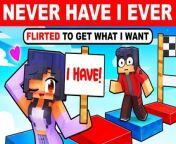 Never Have I Ever FLIRTED WITH AARON!... from aphmau ein