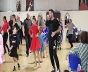 Strictly favourite, Giovanni Pernice, made a surprise visit to a dance school in Fleetwood.&#60;br/&#62;&#60;br/&#62;The professional dancer brought a Samba workshop to The Crown Ballroom - to the delight of their pupils. &#60;br/&#62;&#60;br/&#62;The Strictly cast are great friends of The Crown&#39;s owner, Ali Slinger, who said:&#92;