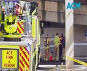 Students tell of a fire that broke out in the University of Canberra accommodation on Thursday, April 11, 2024.