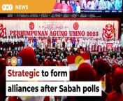 Lee Kuok Tiung says today’s unity government was the result of strategic ‘political manoeuvring’, and that the same could happen in Sabah.&#60;br/&#62;&#60;br/&#62;Read More: https://www.freemalaysiatoday.com/posts/preview/?p=a1gwTmJlKzRSL1FQMGZGVXpUS2ZKMkFScU5pOFR0dHJlMDhsVzU5aCtnST0=&#60;br/&#62;&#60;br/&#62;&#60;br/&#62;Free Malaysia Today is an independent, bi-lingual news portal with a focus on Malaysian current affairs.&#60;br/&#62;&#60;br/&#62;Subscribe to our channel - http://bit.ly/2Qo08ry&#60;br/&#62;------------------------------------------------------------------------------------------------------------------------------------------------------&#60;br/&#62;Check us out at https://www.freemalaysiatoday.com&#60;br/&#62;Follow FMT on Facebook: https://bit.ly/49JJoo5&#60;br/&#62;Follow FMT on Dailymotion: https://bit.ly/2WGITHM&#60;br/&#62;Follow FMT on X: https://bit.ly/48zARSW &#60;br/&#62;Follow FMT on Instagram: https://bit.ly/48Cq76h&#60;br/&#62;Follow FMT on TikTok : https://bit.ly/3uKuQFp&#60;br/&#62;Follow FMT Berita on TikTok: https://bit.ly/48vpnQG &#60;br/&#62;Follow FMT Telegram - https://bit.ly/42VyzMX&#60;br/&#62;Follow FMT LinkedIn - https://bit.ly/42YytEb&#60;br/&#62;Follow FMT Lifestyle on Instagram: https://bit.ly/42WrsUj&#60;br/&#62;Follow FMT on WhatsApp: https://bit.ly/49GMbxW &#60;br/&#62;------------------------------------------------------------------------------------------------------------------------------------------------------&#60;br/&#62;Download FMT News App:&#60;br/&#62;Google Play – http://bit.ly/2YSuV46&#60;br/&#62;App Store – https://apple.co/2HNH7gZ&#60;br/&#62;Huawei AppGallery - https://bit.ly/2D2OpNP&#60;br/&#62;&#60;br/&#62;#FMTNews #Sabah #Umno #LeeKuokTiung