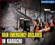 Severe rainfall in Pakistan has led to devastating consequences, as reported by the National Disaster Management Authority (NDMA). Over the past week, at least 87 individuals have tragically lost their lives, with 82 others sustaining injuries in various rain-triggered incidents. The NDMA&#39;s data reveals that a staggering 2,715 houses have suffered partial or complete damage across the nation. Structural collapses, lightning strikes, and flash floods have been cited as the primary causes behind the majority of the casualties. The province of Khyber Pakhtunkhwa in the northwest bore the brunt of the devastation, recording 36 fatalities and 53 injuries, while the eastern Punjab province also witnessed significant loss, with 25 deaths and eight injuries reported. &#60;br/&#62; &#60;br/&#62; &#60;br/&#62;#PakistanRains #HeavySpell #RainHavoc #KarachiEmergency #KarachiRainEmergency #NaturalDisaster #RainDamage #EmergencyResponse #DisasterRelief #WeatherAlert&#60;br/&#62;~HT.178~PR.152~ED.194~GR.122~