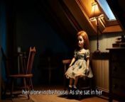 The Haunted Dollhouse from babe doll