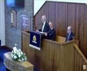 Funeral of Ernie Monteith, significant figure in the Free Presbyterian Church