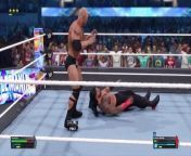 FULL MATCH _ The Rock vs Roman Reigns _ Smackdown Highlights 2024 from smack my big ass i fuckin love it
