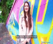 Public Agent very Cute College Teen Art Student with Natural Tits Studies a Big Dick Outdoors from desi cute teen girl fingering pussy