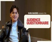 Old school Pinoy action movies are some of Ruru Madrid&#39;s all-time favorites to watch and rewatch. Find out more about Ruru and the television shows and movies he loves as he answers the &#39;Audience Questionnaire.&#39;
