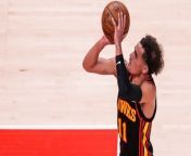 Trae Young Takes on Chicago in High-Stakes NBA Game from very young ebony