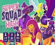☕If you want to support the channel: https://ko-fi.com/rollthedices&#60;br/&#62;❤️‍ To support the project: https://www.kickstarter.com/projects/nerdypupgames/super-squad-high/description&#60;br/&#62;⭐ Website: https://nerdypupgames.com/&#60;br/&#62;&#60;br/&#62; 1-4 players&#60;br/&#62; Ages 14+&#60;br/&#62;⌛30 minutes&#60;br/&#62;&#60;br/&#62;Super Squad High is a cooperative teen superhero adventure game for 1 to 4 players. A crime wave has struck the city, and only Super Squad can save the day! Fight crime, keep up your grades, and become besties or sweethearts with your classmates to learn clues and unmask the villain behind the crime wave. The twist — the villain is secretly one of your classmates!&#60;br/&#62;&#60;br/&#62;Features:&#60;br/&#62;&#60;br/&#62;Unique narrative dating mechanism. Test how well you know the likes, fears, and feelings of non-player classmates to become besties or sweethearts.&#60;br/&#62;&#60;br/&#62;Fresh take on crime fighting. Your super powers and crime fighting gear are limited. Make difficult choices between saving the city buildings and citizens, taking bruises, or running late to class. Push your limits just like classic teen heroes from the comics!&#60;br/&#62;&#60;br/&#62;Tense, thematic gameplay. Manage your time between schoolwork, fighting crime, and forming relationships with your classmates. Every choice matters as life pulls you in multiple directions.&#60;br/&#62;&#60;br/&#62;Heroic teamwork. Use powers and costumes to back each other up. Patrol to get the drop on crime or face danger head-on to protect your teammates.