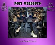 Visit my Official Website &#124; https://www.panosgeo.com&#60;br/&#62;&#60;br/&#62;Here is Part 276 of the ‘Foot Workouts’ series!&#60;br/&#62;&#60;br/&#62;In this video, I keep a steady back-beat with my hands, and play the forty fourth 8-note pattern (RLLRRLLL - right / left / left / right / right / left / left / left) with my feet, at 60bpm at first, and then a little bit faster, at 80bpm.&#60;br/&#62;&#60;br/&#62;The entire series was recorded and filmed at my home studio in Thessaloniki, Greece.&#60;br/&#62;&#60;br/&#62;Recording, Mixing, Filming, and Video Editing by Panos Geo&#60;br/&#62;&#60;br/&#62;‘Panos Geo’ logo by Vasilis Georgiou at Halo Creative Design Lab&#60;br/&#62;Instagram &#124; https://bit.ly/30uPeaW&#60;br/&#62;&#60;br/&#62;‘Foot Workouts’ logo by Angel Wolf-Black&#60;br/&#62;Facebook &#124; https://bit.ly/3drwUqP&#60;br/&#62;&#60;br/&#62;Check out the entire ‘Foot Workouts’ series in this playlist:&#60;br/&#62;https://bit.ly/3hcuPCV&#60;br/&#62;&#60;br/&#62;Thank you so much for your support! If you like this video, leave a like, share it with your friends, and follow my channel for more!