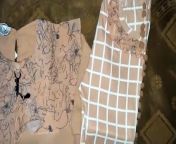 Baby Girls Blinded full sleeves dress design with fancy Jean's from desi girl dresses opening