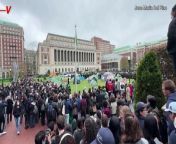 Columbia University moved Monday classes online amidst ongoing controversy over campus protests against the school’s ties to Israel. Veuer’s Matt Hoffman has the story.