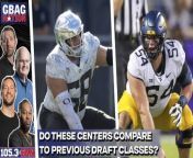 The NFL Draft is 3 days away, so the GBag Nation and the TOLOs asked our resident draft expert Bryan Broaddus a series of questions regarding the Cowboys and the draft. Do any of this year&#39;s centers measure up to the centers of previous drafts?