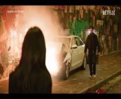 Kim Ji-won's car wreck right before Kim Soo-hyun's eyes | Queen of Tears Ep 14 | Netflix [ENG] from wu geng ji season