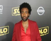 Childish Gambino has previewed two new tracks featuring Kanye West and Kid Cudi.