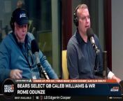 Bears select QB Caleb Williams number 1 and WR Rome Odunze number 9